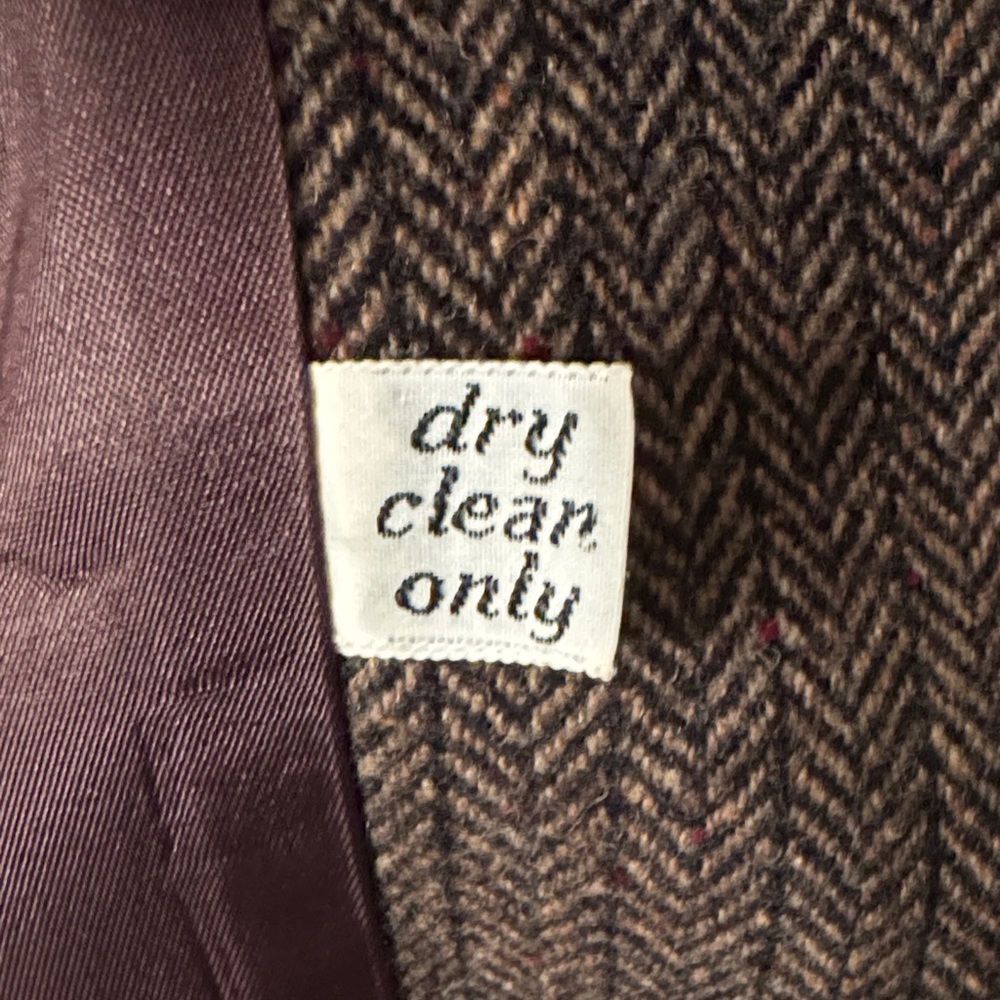 Pendleton Dark Brown Textured Blazer - image 4